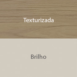 Padrão Cor Carvalho com Off White